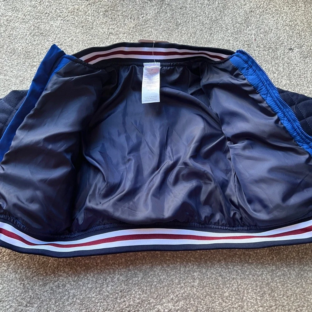 Disney Junior Mickey Mouse Boys Blue Quilted Varsity Bomber Jacket Size 4T NWT‎ - Picture 8 of 8